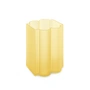 Kartell - Okra Vase, H 24 cm, gelb