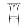 Kartell - Hiray Outdoor Stehtisch, schwarz