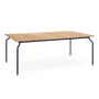 Magis - South Gartentisch, 200 x 120 cm, Teak / nachtblau