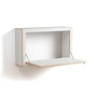 Ambivalenz - Fläpps Sekretär/in 80 x 50 x 20 cm, weiß