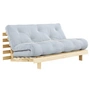 Karup Design - Roots Schlafsofa, 160 x 200 cm, Kiefer natur / beach blue