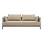 Softline - Madison Schlafsofa, schwarz / Vision sand (446)