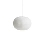 HAY - Nelson Angled Sphere Bubble Pendelleuchte S, off-white