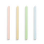 HAY - Square Stabkerzen H 24 cm, pastel (4er-Set)