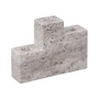 Mette Ditmer - Step Kerzenhalter, trio Travertine chalk
