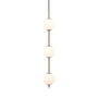 Umage - Audrey 3 LED Pendelleuchte, Messing / Opalglas