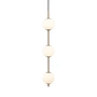 Umage - Audrey 3 LED Pendelleuchte, Messing / Opalglas