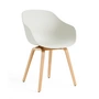 HAY - About A Chair AAC 222, Eiche lackiert / melange cream 2.0 (Filzgleiter)