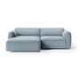 &Tradition - Develius Mellow Eck-Sofa, Konfiguration C, blau (Cifrado 0741)