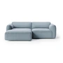 &Tradition - Develius Mellow Eck-Sofa, Konfiguration C, blau (Cifrado 0741)