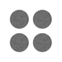 Hey Sign - Untersetzer rund, Ø 9 cm, anthrazit (4er-Set)