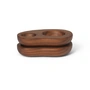 Ferm Living - Cairn Eierbecher, Esche karbonisiert (2er-Set)