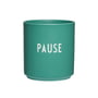 Design Letters - AJ Favourite Porzellan Becher, Pause / antique green