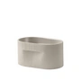 Muuto - Ridge Blumentopf, H 13 cm, beige
