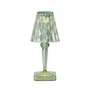 Kartell - Battery Akku-Tischleuchte H 30 cm, mint