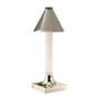 Kartell - Goodnight LED Akkuleuchte, H 31,5 cm, Diffusor Ø 11,8 cm, champagner glänzend