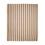 HKliving - Vida Tagesdecke 230 x 275 cm, kastanie / creme