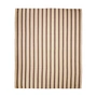 HKliving - Vida Tagesdecke 230 x 275 cm, kastanie / creme