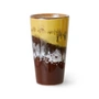 HKliving - 70's Latte Macchiato Becher, 280 ml, creek