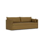 Audo - Offset Schlafsofa, 3-Sitzer, gold (Audo Bouclé 06)