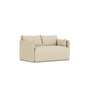 Audo - Offset Schlafsofa, 2-Sitzer, sand (Yarn Collective Logan)