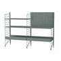 String - System Outdoor Standregal 116 x 85 x 60 cm, galvanisiert