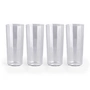 HAY - Angle Glas, hoch, klar (4er-Set)