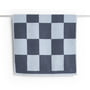 HAY - Check Badematte, 50 x 90 cm, steel blue
