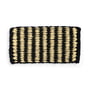 HAY - Coco Fußmatte, stripe wide, schwarz / weiß
