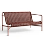 HAY - Palissade Cord Lounge Sofa, iron red
