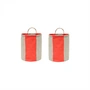 OYOY - Kara Aufbewahrungskorb S, cherry red (2er-Set)