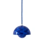 &Tradition - FlowerPot Pendelleuchte VP10, kobaltblau / dämmerungsblau