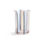 &klevering - Yogu Vase 24,5 x Ø 15 cm, stripe blue