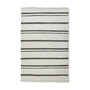 HKliving - Striped Kelim Wollteppich, 200 x 300 cm, cream