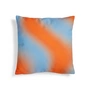 &klevering - Hue Kissen 40 x 40 cm, orange / blau