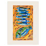 Paper Collective - Seven Fish Poster, 100 x 140 cm
