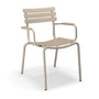 HOUE - ALUA Outdoor Dining Armlehnstuhl, beige