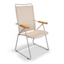 HOUE - CLICK Position Outdoor Armlehnstuhl, beige