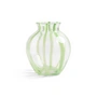 &klevering - Yogu Vase 23,5 x Ø 20 cm, spiral green
