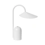 Ferm Living - Arum Akku LED-Tischleuchte, weiß