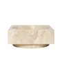 Ferm Living - Hew Dekoschale, H 11 cm, Travertin