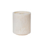 Ferm Living - Mist Wattestäbchenbehälter, Ø 8 x H 9,4 cm, pearl