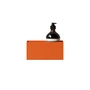 Nichba Design - Wandablage, L 20 cm, orange