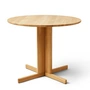 Form & Refine - Trefoil Tisch, Ø 90 cm, Eiche natur