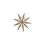 House Doctor - 9 Point Weihnachtsstern Ø 30 cm, off-white / champagner