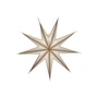 House Doctor - 9 Point Weihnachtsstern Ø 45 cm, off-white / champagner