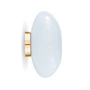 Tom Dixon - Melt LED Wandleuchte / Deckenleuchte, 50 x 28 cm, opal / gold
