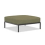 HOUE - Level 2 Ottoman, dark grey / leaf