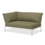 HOUE - Level 2 Sofa, links, muted white / leaf