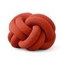 Design House Stockholm - Knot Kissen, orangerot